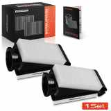 2x Luftfilter Filtereinsatz für Mercedes-Benz C-Klasse W205 A205 C205 S205 GLC