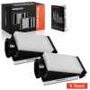 2x Luftfilter Filtereinsatz f&uuml;r Mercedes-Benz C-Klasse W205 A205 C205 S205 GLC