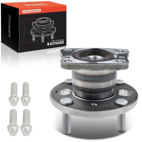 Frankberg 1x Radnabe Radlagersatz Hinterachse beidseitig für Ford Fiesta Stufenheck VI Van KA 1.6L Bj ab 2008 Bild Frankberg 1x Radnabe Radlagersatz Hinterachse beidseitig für Ford Fiesta Stufenheck VI Van KA 1.6L Bj ab 2008