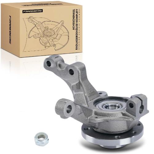 1x Achsschenkel Radlagergehäuse Komplett Vorderachse Links für Renault Clio 2 Kasten Bild 1x Achsschenkel Radlagergehäuse Komplett Vorderachse Links für Renault Clio 2 Kasten