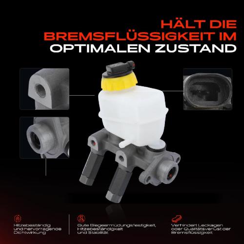 1x Hauptbremszylinder Bremszylinder für Daewoo Lanos KLAT Bj ab 1997 1.3L 1.5L Bild 1x Hauptbremszylinder Bremszylinder für Daewoo Lanos KLAT Bj ab 1997 1.3L 1.5L