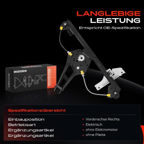 1x Fensterheber Vorne Rechts für Peugeot 3008 MPV 2009-2017 Bild 1x Fensterheber Vorne Rechts für Peugeot 3008 MPV 2009-2017