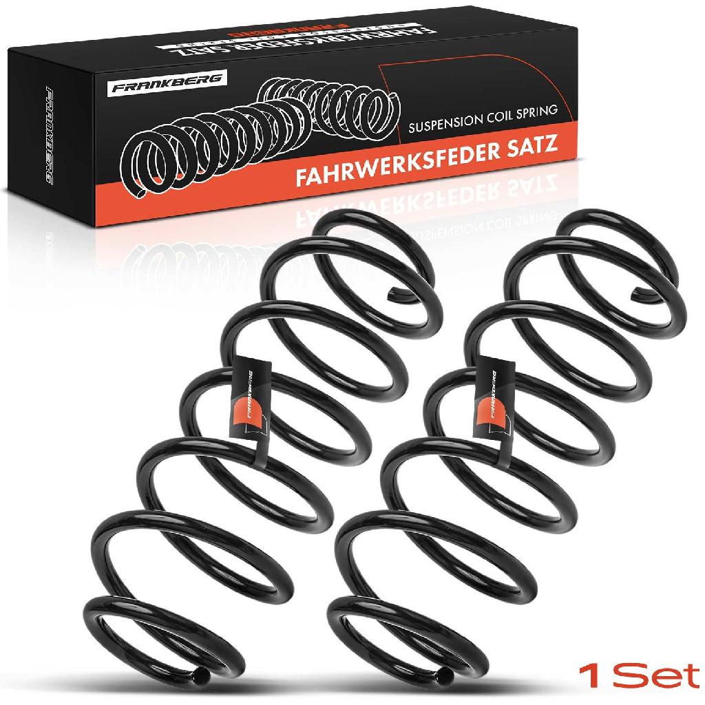 2x Fahrwerksfeder Hinterachse für Mitsubishi Colt VI Z2A Z3A 1.1L 1.3L 1.5L 2004-2012