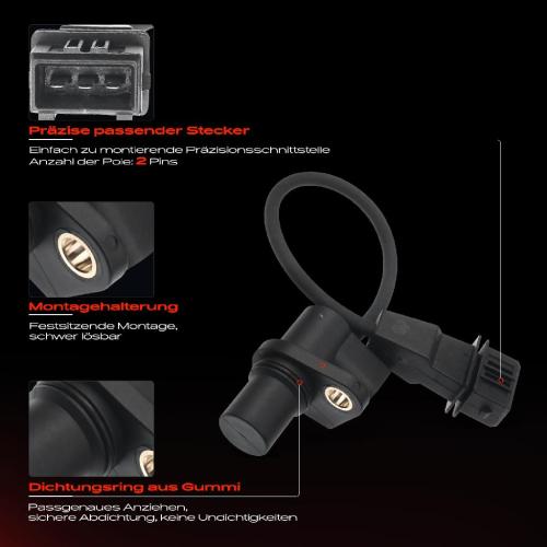 1x Kurbelwellensensor Impulsgeber für Hyundai Santa Fé Coupe Sonata IV KIA Magentis Bild 1x Kurbelwellensensor Impulsgeber für Hyundai Santa Fé Coupe Sonata IV KIA Magentis