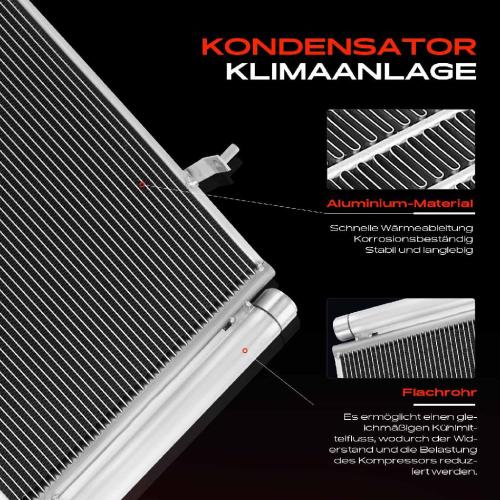 1x Kondensator Klimaanlage für Subaru Legacy V Outback 2.0L 2.5L 3.6L Bild 1x Kondensator Klimaanlage für Subaru Legacy V Outback 2.0L 2.5L 3.6L