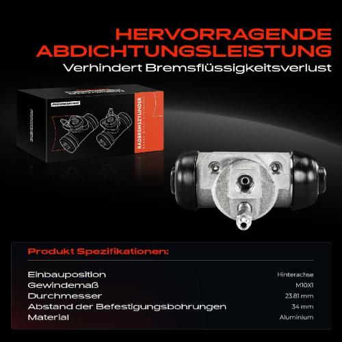 1x Radbremszylinder Hinten für Nissan Pathfinder Pick-up Terrano 2.4L-3.3L Bild 1x Radbremszylinder Hinten für Nissan Pathfinder Pick-up Terrano 2.4L-3.3L