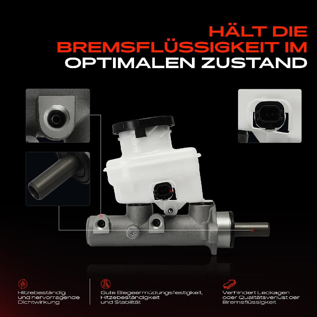 1x Hauptbremszylinder Bremszylinder für Isuzu D-Max I 2006-2012 2.5L 3.0L