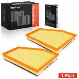 2x Luftfilter Filtereinsatz für BMW 5er E60 E61 520d 535d 6er E63 E64 635d Alpina B5