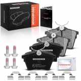 4x Bremsbeläge Hinterachse für Citroën C5 III Break Peugeot 407 Coupe SW 607 2004-2017