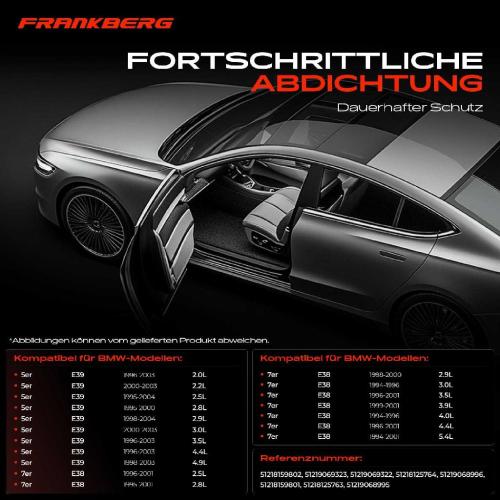 2x Windschutzscheiben Dichtung für BMW 5er Touring E39 7er E38 3.0L Bild 2x Windschutzscheiben Dichtung für BMW 5er Touring E39 7er E38 3.0L