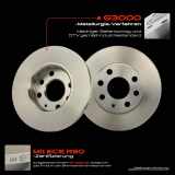 2x Bremsscheiben Vorderachse für Opel Ascona C CC Astra F Caravan Kasten/Kombi 1979-2002