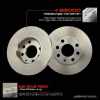 2x Bremsscheiben Vorderachse f&uuml;r Opel Ascona C CC Astra F Caravan Kasten/Kombi 1979-2002