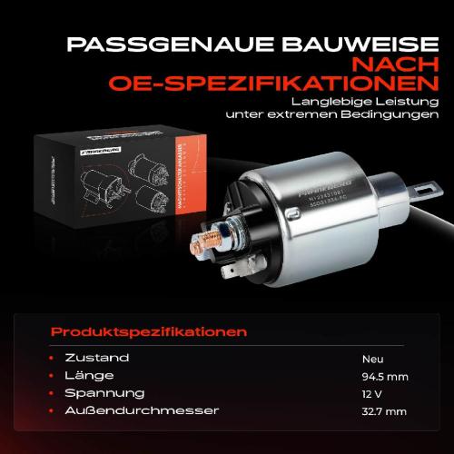 1x Magnetschalter Starter für BMW E3 E9 Fiat Ritmo Regata Seat Ibiza I Malaga Ronda Bild 1x Magnetschalter Starter für BMW E3 E9 Fiat Ritmo Regata Seat Ibiza I Malaga Ronda