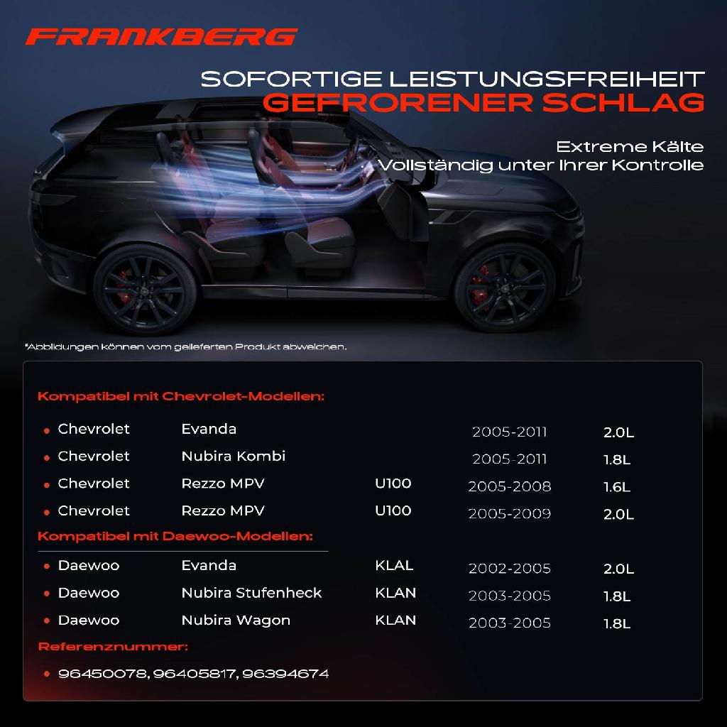 1x Klimakompressor für Chevrolet Daewoo Evanda KLAL Nubira Rezzo 1.6L-2.0L