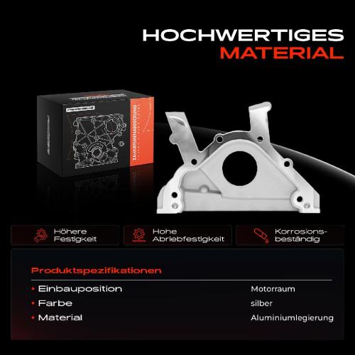 1x Steuergehäuse Abdeckung Steuerkette Deckel für VW Polo Passat Touran Audi A1 A3 Bild 1x Steuergehäuse Abdeckung Steuerkette Deckel für VW Polo Passat Touran Audi A1 A3
