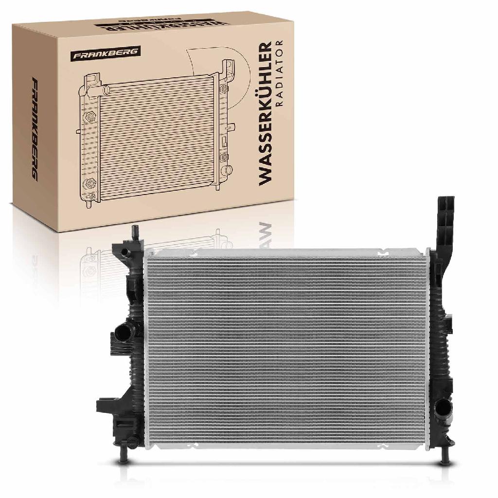 Frankberg 1x Kühler Wasserkühler Motorkühler für Ford C-Max II Focus III 1.0L