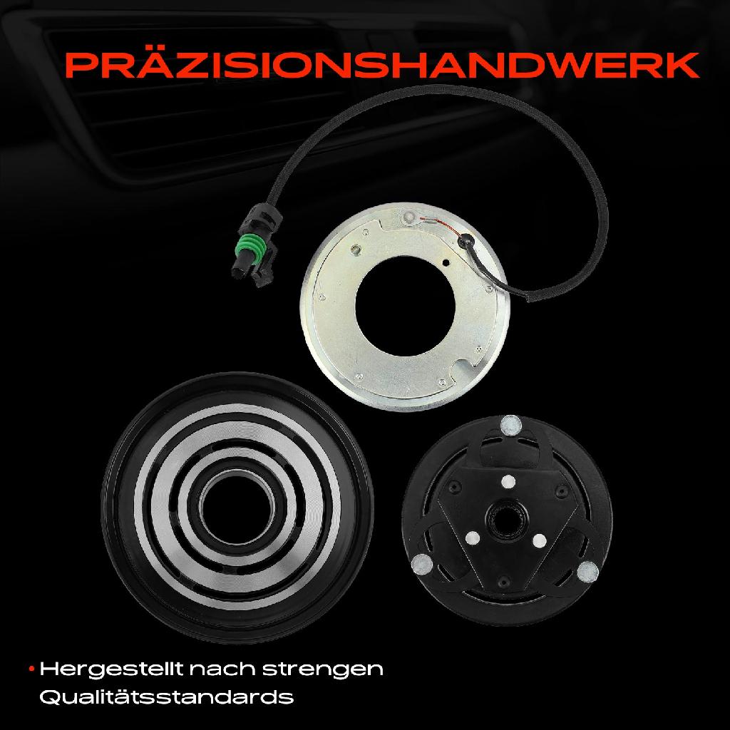 1x Magnetkupplung Klimakompressor für Smart Fortwo Cabrio 451 1.0L