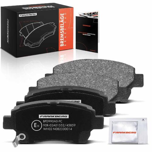 4x Bremsbeläge Vorderachse für Toyota Celica Corolla Kombi Stufenheck Verso IQ MR 2 III Prius Liftback Bild 4x Bremsbeläge Vorderachse für Toyota Celica Corolla Kombi Stufenheck Verso IQ MR 2 III Prius Liftback