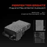 1x Widerstand Vorwiderstand Gebläsemotor für Mercedes-Benz S-Klasse W221 C216