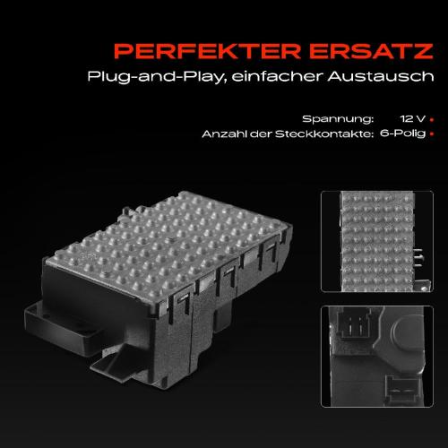 1x Widerstand Vorwiderstand Gebläsemotor für Mercedes-Benz S-Klasse W221 C216 Bild 1x Widerstand Vorwiderstand Gebläsemotor für Mercedes-Benz S-Klasse W221 C216