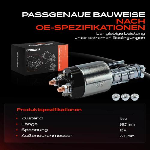 1x Magnetschalter Starter für Fiat Tempra Croma 131 Lancia Prisma Delta 1 Thema Bild 1x Magnetschalter Starter für Fiat Tempra Croma 131 Lancia Prisma Delta 1 Thema
