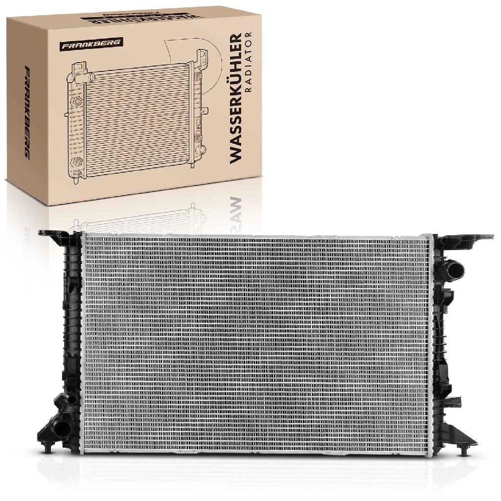 Frankberg 1x Kühler Wasserkühler Motorkühler für Audi A6 C7 Avant A7 Sportback 4G 2012-2018