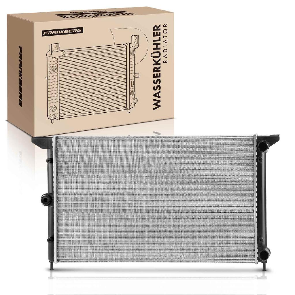 Frankberg 1x Kühler Wasserkühler Motorkühler für Nissan Pick-up D22 2.5L 1998-2005
