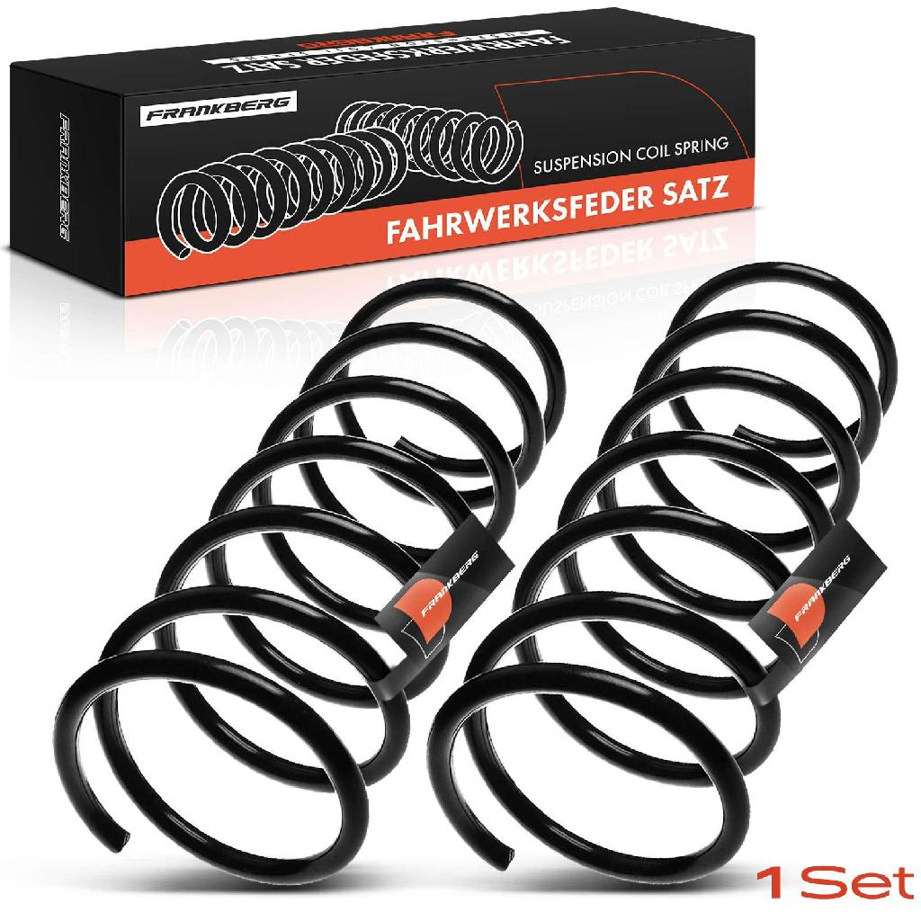 Frankberg 2x Fahrwerksfeder Vorderachse für BMW 5er E34 5er Touring 1.8L 2.0L 2.5L 1988-1997