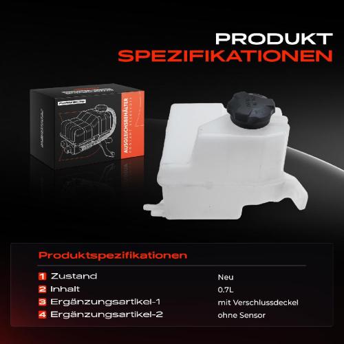 Frankberg 1x Ausgleichsbehälter Kühlmittelbehälter für Hyundai i30 Kombi GD 2007-2012 Bild Frankberg 1x Ausgleichsbehälter Kühlmittelbehälter für Hyundai i30 Kombi GD 2007-2012