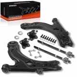 Frankberg 1x Querlenker Satz Vorderachse für VW Golf IV Bora Variant New Beetle Cabriolet Audi A3 Seat Leon Toledo II