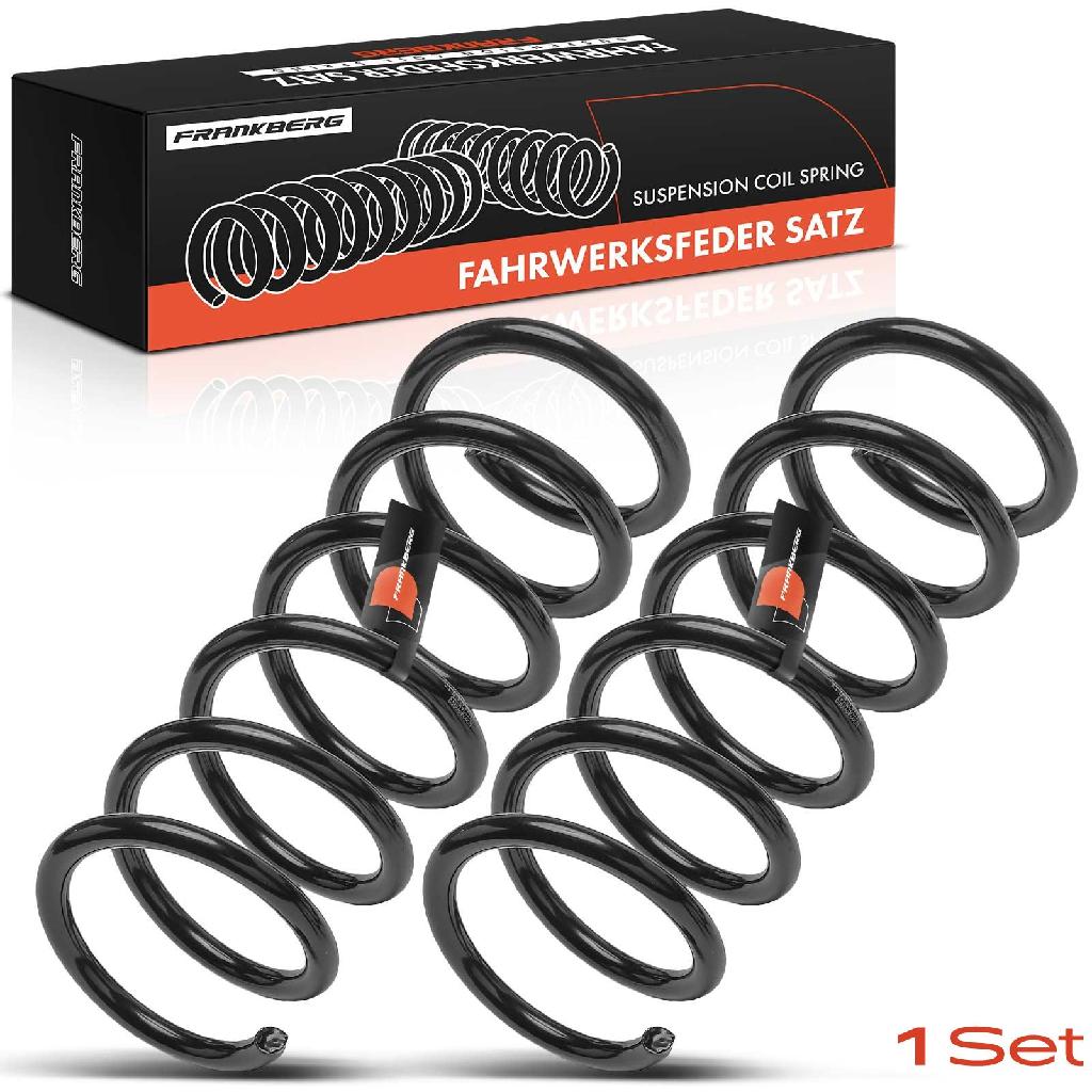 2x Fahrwerksfeder Hinterachse für VW Touareg 7P5 7P6 3.0L 2010-2018