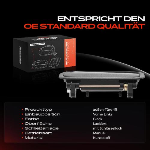 1x Türgriff Vorne Links außen für Opel Combo Kasten/MPV Corsa B Caravan Kasten/Schrägheck Vectra CC Bild 1x Türgriff Vorne Links außen für Opel Combo Kasten/MPV Corsa B Caravan Kasten/Schrägheck Vectra CC