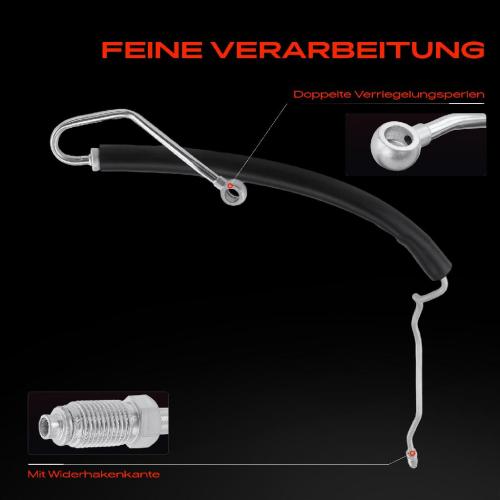 1x Servolenkung Schlauch für VW Polo 9N Seat Ibiza III 6L Skoda Roomster 5J 1.2L-2.0L Bild 1x Servolenkung Schlauch für VW Polo 9N Seat Ibiza III 6L Skoda Roomster 5J 1.2L-2.0L