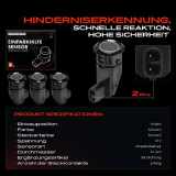 4x Parksensor PDC Sensor Hinten für Chevrolet Epica KL1 2.0L 2005-2011