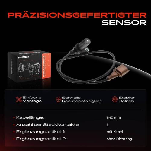 1x Kurbelwellensensor Impulsgeber für Porsche Cayenne 9PA 4.5L 2002-2007 Bild 1x Kurbelwellensensor Impulsgeber für Porsche Cayenne 9PA 4.5L 2002-2007