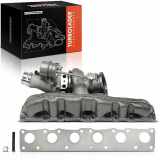 1x Turbolader Abgaskrümmer Einheit für BMW 5er F10 5er Gran Turismo F07 F11 6 Gran Coupe F06 F12 F13
