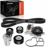 1x Keilrippenriemensatz Wasserpumpe für BMW 1er E81 E88 E82 3er E90 E91 E93