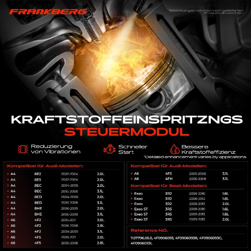 1x Steuergerät Kraftstoffpumpe für Audi A4 B6 B7 A6 C6 Seat Exeo 3R