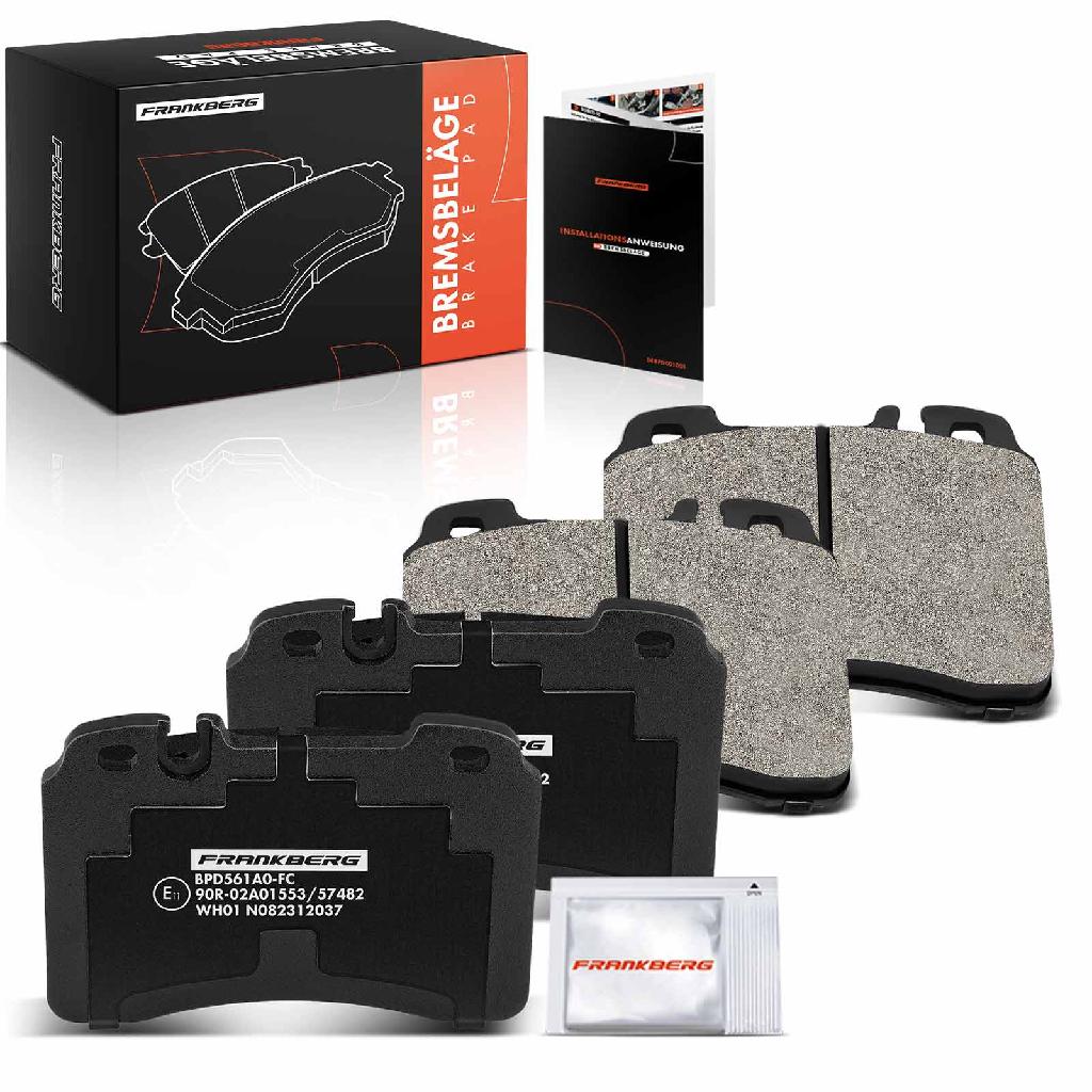 Frankberg 4x Bremsbel ge Vorderachse f r Mercedes-Benz C124 W124 S124 W124 A124 C124 S124 1992-1998