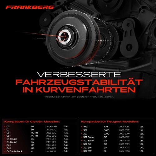 1x Riemenscheibe Kurbelwelle für Citroën C2 JM Peugeot 307 Break 3E 2002-2014 Bild 1x Riemenscheibe Kurbelwelle für Citroën C2 JM Peugeot 307 Break 3E 2002-2014