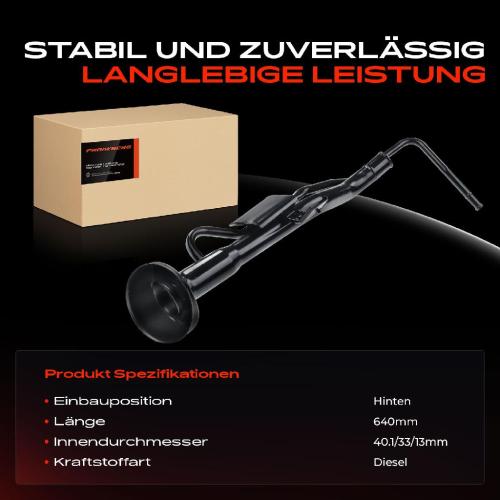 1x Kraftstoffeinfüllrohr Einfüllstutzen für Nissan NP300 Navara D40 2005-2015 Bild 1x Kraftstoffeinfüllrohr Einfüllstutzen für Nissan NP300 Navara D40 2005-2015