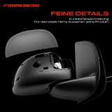 1x Außenspiegel Rechts für Fiat Panda 312 319 Panda Van 312 519 Bj ab 2012