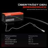 1x Bremsschlauch Bremsschläuche Hinterachse Links für Volvo V60 155 S60 2 134 Cross Country 157