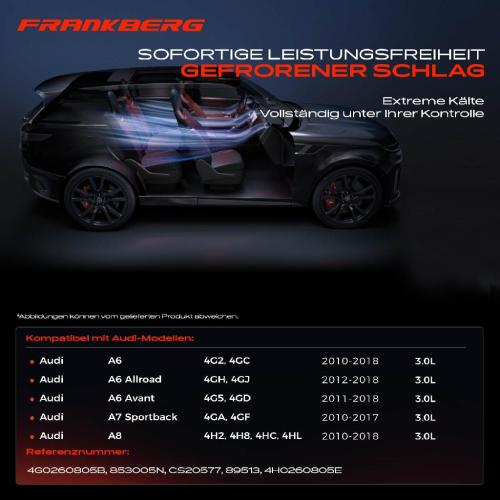 Frankberg 1x Klimakompressor für Audi A6 4G A7 4GA 4GF A8 4H 3.0L 2010-2014 Bild Frankberg 1x Klimakompressor für Audi A6 4G A7 4GA 4GF A8 4H 3.0L 2010-2014