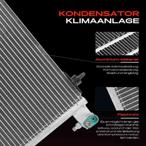 Frankberg 1x Kondensator Klimaanlage für Citroën Berlingo GFK Xsara N1 N2 1.6L Bild Frankberg 1x Kondensator Klimaanlage für Citroën Berlingo GFK Xsara N1 N2 1.6L