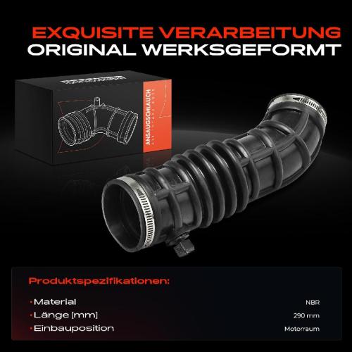 1x Ansaugschlauch, Luftfilter für Chevrolet Aveo/Kalos Schrägheck T200 2005-2008 Bild 1x Ansaugschlauch, Luftfilter für Chevrolet Aveo/Kalos Schrägheck T200 2005-2008