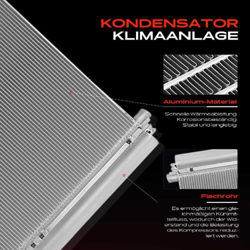 Frankberg 1x Kondensator Klimaanlage für Hyundai Sonata 5 NF KIA Magentis MG Bild Frankberg 1x Kondensator Klimaanlage für Hyundai Sonata 5 NF KIA Magentis MG