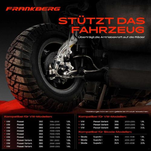 1x Achsschenkel Radaufhängung Vorderachse Links für VW Passat Variant Skoda Superb I 3U4 Bild 1x Achsschenkel Radaufhängung Vorderachse Links für VW Passat Variant Skoda Superb I 3U4