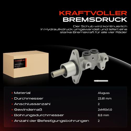 1x Hauptbremszylinder Bremszylinder für VW Golf 3 1H Polo Classic Passat Seat Ibiza Bild 1x Hauptbremszylinder Bremszylinder für VW Golf 3 1H Polo Classic Passat Seat Ibiza