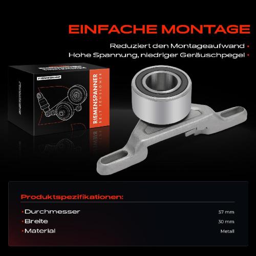 1x Spannrolle Riemenspanner für Ford Escort GAA ALD ALF Fiesta Sierra Bild 1x Spannrolle Riemenspanner für Ford Escort GAA ALD ALF Fiesta Sierra